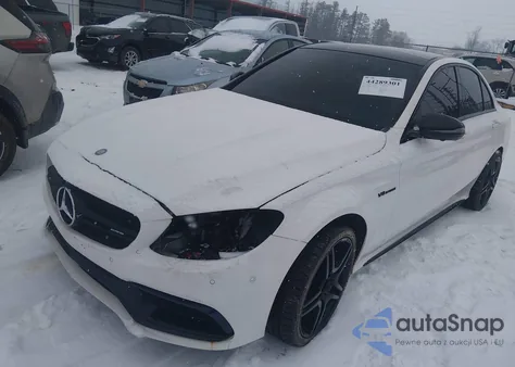 2017 Mercedes-Benz Amg C 63 S from USA, damaged, VIN 55SWF8HBXHU181651